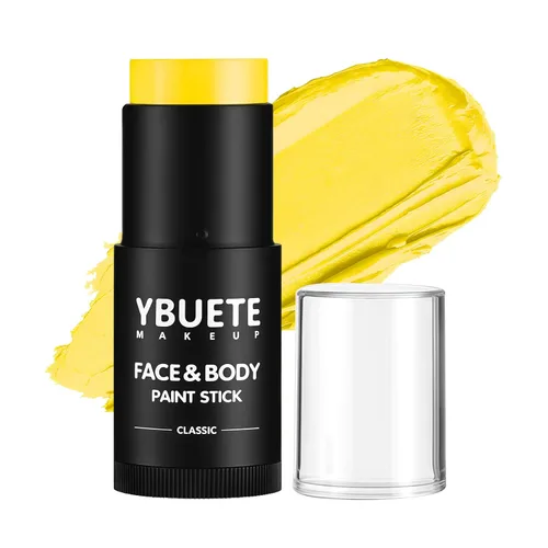 Vista 19 de YBUETE Palo de pintura a base de agua blanca para Halloween SFX Maquillaje Blanco