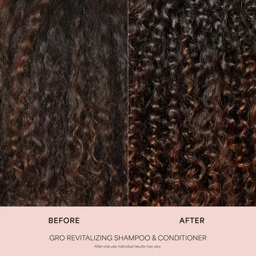 Vista 2 de VEGAMOUR GRO Champú Revitalizante, Apoya un Cabello más Grueso y de Aspecto más Abundante, Champú Formulado sin Sulfatos para Cabello Ralo