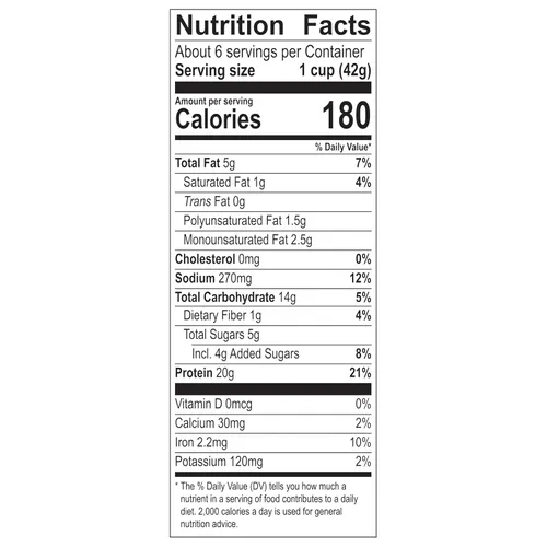 Vista 2 de Premier Protein Cereal de Proteína de Chocolate con Almendra, Copos de Cereal de Proteína Chocolateados con Almendras Rebanadas, Contiene 20g