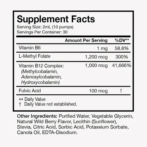 Vista 2 de Terra Health Essentials - Liposomal B12 Apoya la energía y el estado de ánimo, promueve la memoria, ayuda al sistema inmunológico