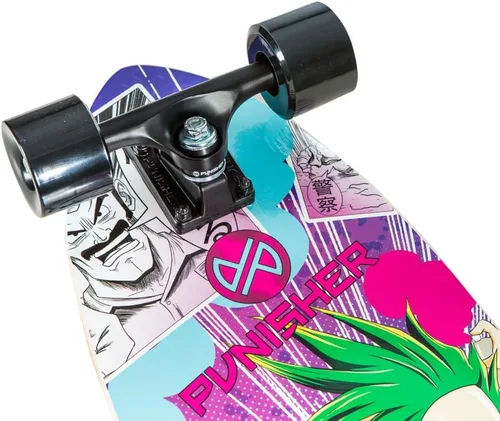 Vista 2 de Punisher Skateboards Anime Complete Cruiser Skateboard