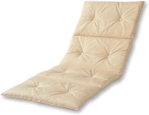 Vista 11 de Greendale Home Fashions Cojín de tumbona ligero para exteriores de 72" x 25", ártico