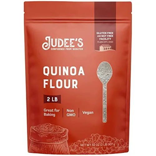 Vista 11 de Judee's Ivory Teff Harina de 2 libras, sin OMG, vegana, fabricada en Estados Unidos, almidón resistente, ideal para hacer pan de Teff rápido