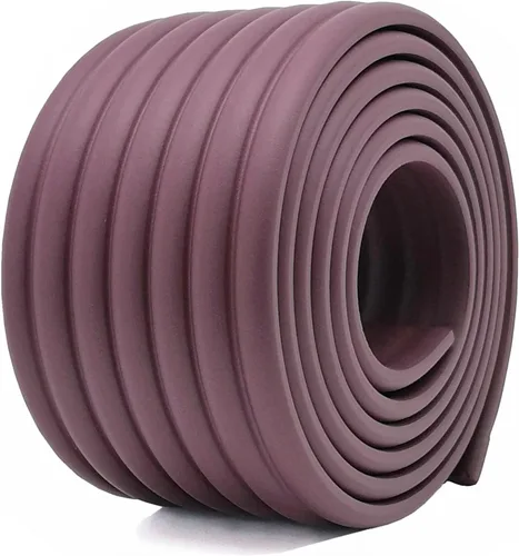 Vista 15 de M2cbridge Cobertura Multifuncional para Bordes y Esquinas, Protector de Seguridad para Bebés, DIY (Negro 4 m) Parachoques NBR de alta densidad