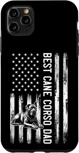 Vista 13 de Best Cane Corso Dad Patriotic Dog Lover Gift, Mastiff Case for iPhone 17