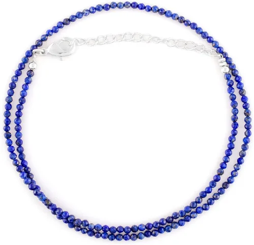 Vista 10 de Natural Multicolor Gemstones Beaded Choker Necklace for Women