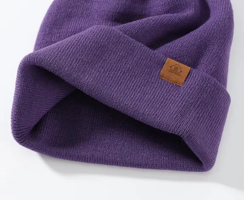 Vista 5 de Home Prefer Gorro de invierno de punto cálido para niños y niñas