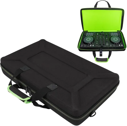 Vista 6 de Funda para controlador de DJ Bolsa de almacenamiento para DDJ FLX4 FLX2 400 SB2 SB3 REV 1 RB con correa ajustable para el hombro compartimento