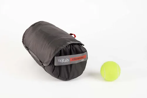 Vista 8 de Rab Colchoneta para dormir Stratosphere 4 - Grafeno - Regular Ligero, aislado, colchoneta para dormir para acampar y mochilero