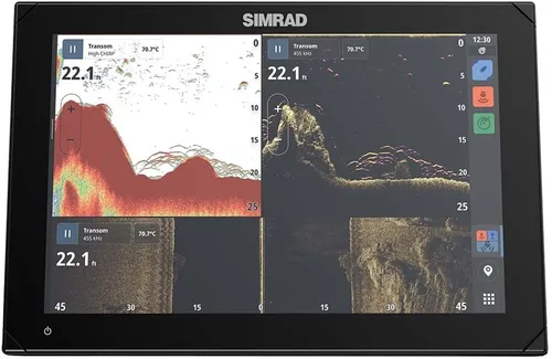 Vista 2 de Simrad NSX Smart Plotter Cartográfico y Buscador de Peces con Cartas C-MAP Discover X
