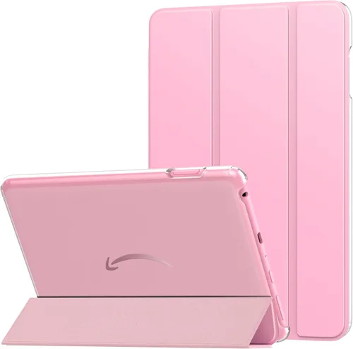Vista 16 de MoKo Funda para tablet Amazon Kindle Fire HD 8 y 8 Plus (12ª generación/10ª generación, versión 2024/2022/2020) de 8 pulgadas, cubierta de soporte