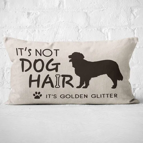 Vista 6 de Mancheng-zi Funda de almohada reservada para The Dog, regalo de decoración Golden Retriever para mujeres (18 x 18 pulgadas, negro)