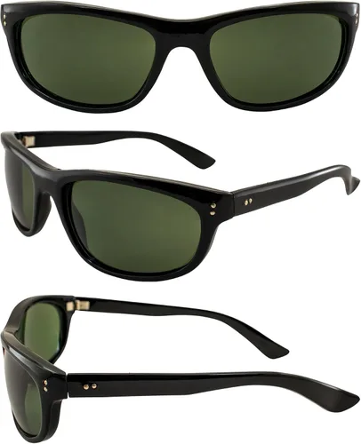 Vista 6 de Dirty Harry - Gafas de sol con montura negra G-15, lente gris/verde con bolsa
