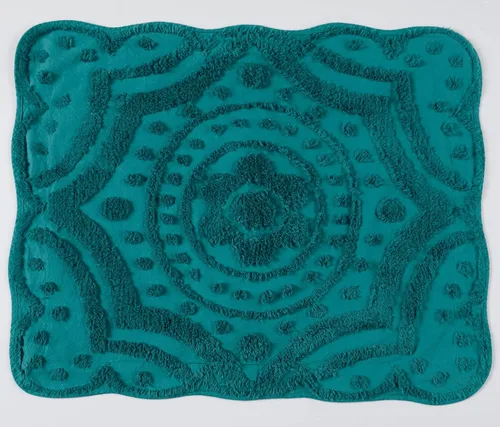Vista 4 de Montgomery Ward - Funda de almohada de algodón de chenilla enrollada, color cinabrio, estándar