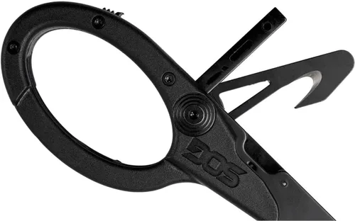 Vista 3 de SOG ParaShears Multiherramienta ligera de acero inoxidable para el campo, 11 herramientas Tecnología de palanca compuesta, negro