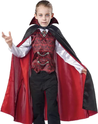 Vista 2 de Kids Gothic Classic Vampire Halloween Costume Boys