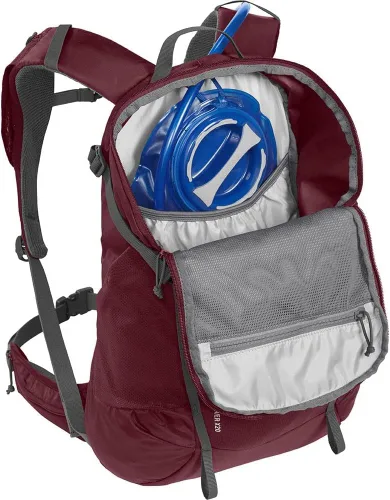 Vista 9 de CamelBak Mochila de hidratación para senderismo Rim Runner X20 de 50 oz para mujer