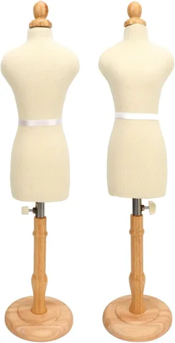 Vista 5 de Maniquí de forma de vestido, maniquí de vestido con soporte de costura flexible, forma de vestido femenino de sastre profesional, maniquí femenino