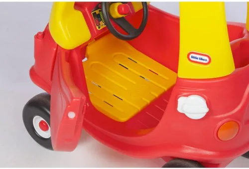 Vista 6 de Little Tikes – Cozy Coupe 30th Anniversary coche, Sin armar, Rojo