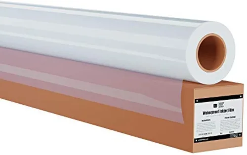 Vista 9 de Screen Print Direct® Hojas de inyección de tinta impermeables (8.5" x 11" - 25 hojas) Transparency Film for Silk Screen Printing, Inkjet Film