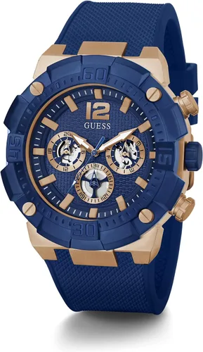 Vista 4 de GUESS Mens Stainless Steel Multifunction 50mm Watch