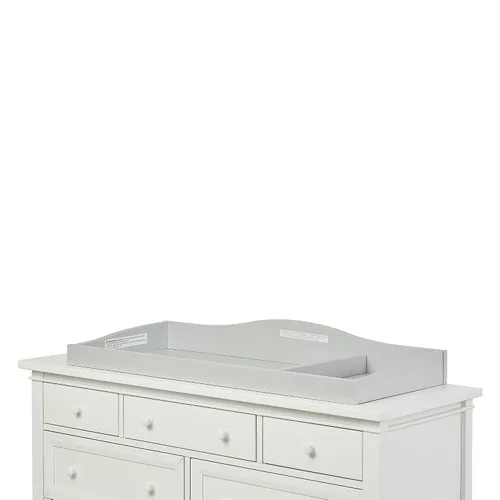 Vista 5 de Evolur Universal Collection - Bandeja cambiadora, elegante, duradera en Akoya Grey Pearl