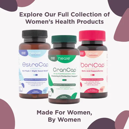 Vista 9 de FloraCap Probióticos vaginales para mujeres, 30 cápsulas orales, probióticos formulados por médicos para la salud femenina, el pH, el tracto