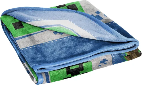 Vista 8 de Jay Franco Minecraft Steve Pillow Buddy - Paquete de 2 piezas, incluye Pillow Buddy, manta