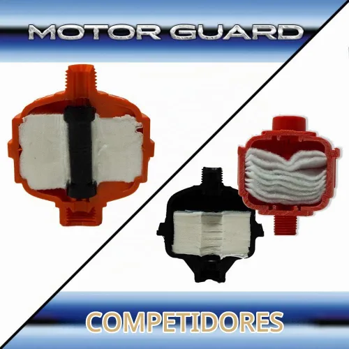 Vista 4 de Motor Guard D-12-2 Filtro de pistola pulverizadora desechable, paquete de 2