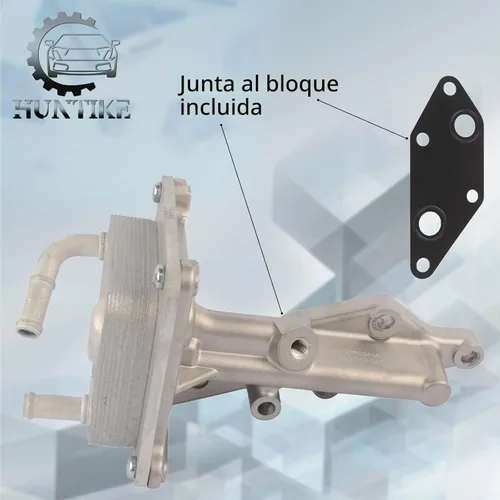 Vista 5 de 21300-JA06A Enfriador de aceite de motor con junta compatible con N-issan Rogue Altima Sentra 2.5L 2007-2013 21304-JA00A