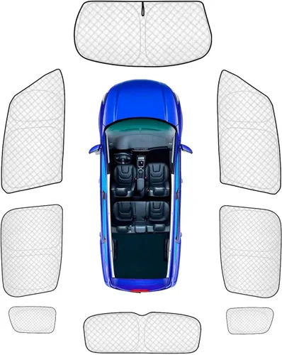 Vista 80 de KMF 6 piezas de parasoles gruesos para Mazda 3 Hatchback (No Sedán) 2014-2018 Accesorios, parasoles completos para parabrisas y ventanas de coche