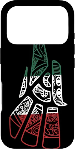 Vista 30 de Hecho En Mexico - Carcasa para iPhone 17 con calendario azteca