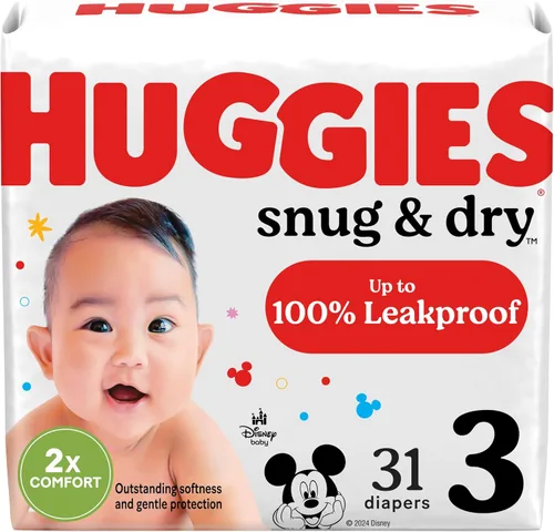 Vista 43 de Pañales Huggies Snug & Dry para bebé