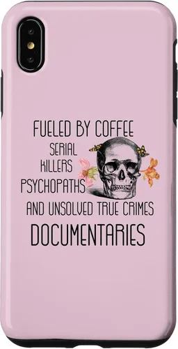 Vista 10 de Funda para iPhone 11 Coffee Serial Killers Psychopaths and Unsolved True Crimes