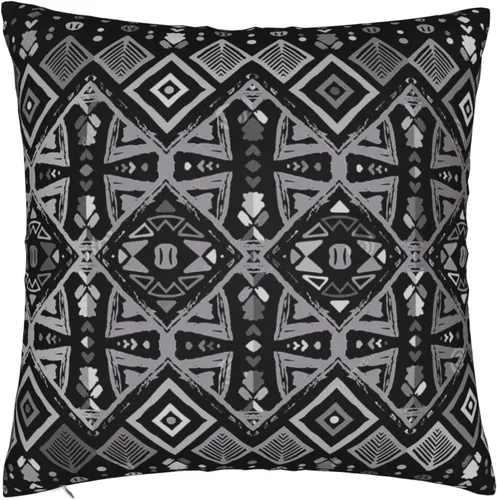 Vista 7 de ASYG Funda de cojín africana de 18 x 18 pulgadas, diseño de doble cara