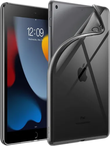Vista 13 de JETech - Funda para iPad de 9.7 pulgadas (6ª/5ª generación, 2018/2017), funda delgada transparente de TPU suave y a prueba de golpes (transparente)