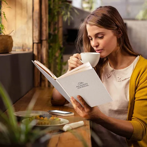 Vista 7 de JUBTIC Diario de Lectura - Diario de Libros Registro de Lectura para Revisar y Seguir tu Progreso de Lectura - Accesorios de Libros de Regalo