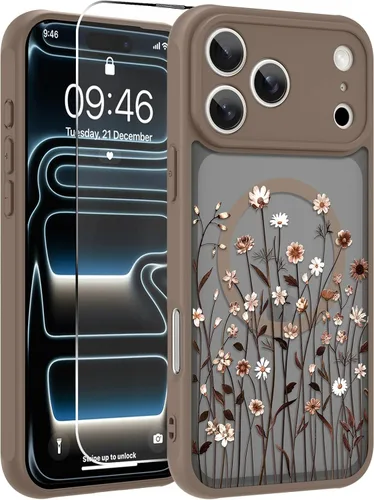 Vista 17 de OOK Funda magnética para iPhone 11 [compatible con MagSafe] Funda delgada mate translúcida negra para iPhone 11, funda protectora de lente de Negro
