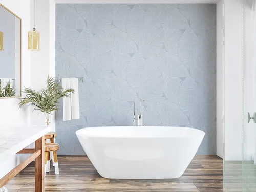 Vista 3 de NextWall Summer Magnolia Coastal - Papel tapiz autoadhesivo
