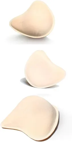 Vista 5 de 1 Pair Cotton Breast Forms Light Ventilation Sponge Boobs for Women Mastectomy Breast Cancer Support