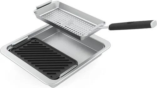 Vista 7 de Yukon Glory™ SEAR 'N SERVE - Juego para asar y servir (BBQ 'N SERVE - Juego de parrilla y asador)