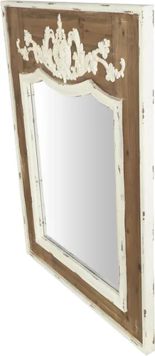 Vista 2 de Deco 79 - Espejo de pared de fibra de vidrio