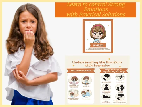 Vista 9 de Flipbook de emociones para niños Aprendizaje de sentimientos Aprendizaje Social Emocional