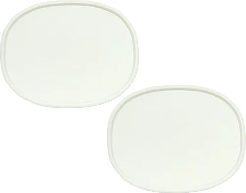 Vista 3 de CorningWare F-2-PC (2.5Qt o 1.5Qt) Tapa blanca francesa ovalada