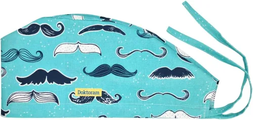 Vista 36 de Print Scrub Caps - Sombrero perfecto para enfermeras, médicos y EMTs..