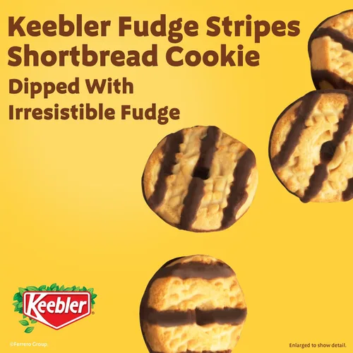 Vista 7 de Keebler Sweet Treat - Paquete variado de 10 unidades, incluye chips Deluxe, Funables, Fudge Stripes y Mother's Circus Animal Cookies, 9.4 oz