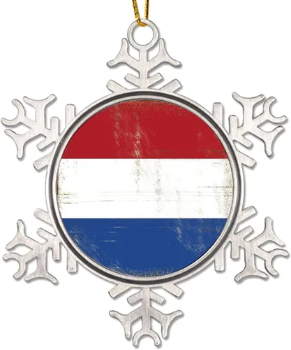 Vista 8 de Moldavia - Adorno de Navidad de metal con copo de nieve de metal, regalo patriótico, recuerdo de recuerdo, adornos de Navidad, bandera nacional