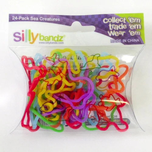 Vista 2 de Silly Bandz Criaturas marinas - Paquete de 24
