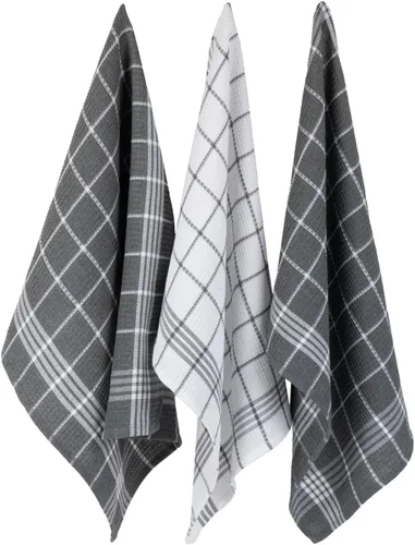 Vista 11 de J&M Home Fashions - Toalla de cocina de algodón con bucles de punto gofre