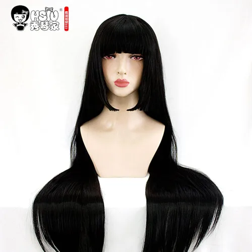 Vista 2 de Peluca de cosplay yumeko jabami Cosplay peluca kakegurui disfraz de Halloween disfraces de cabello para cosplay